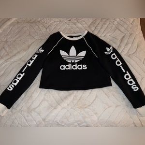 ADIDAS CROP SWEATSHIRT